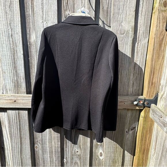 Vintage Islander Elegant Black Blazer - Picture 5 of 7